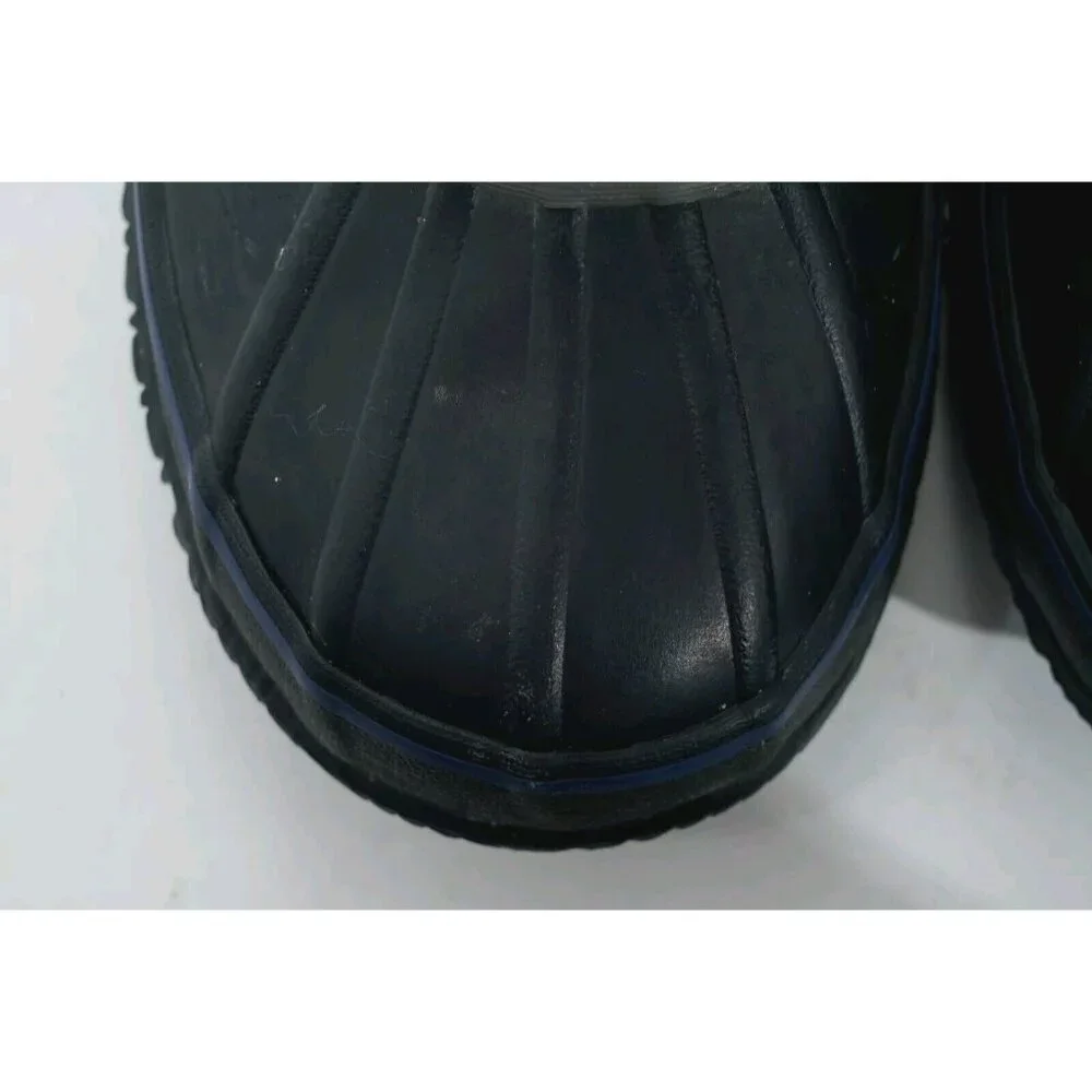 Vintage LL Bean Men's Brown Leather Waterproof Insulated Duck Boots Size 7 M